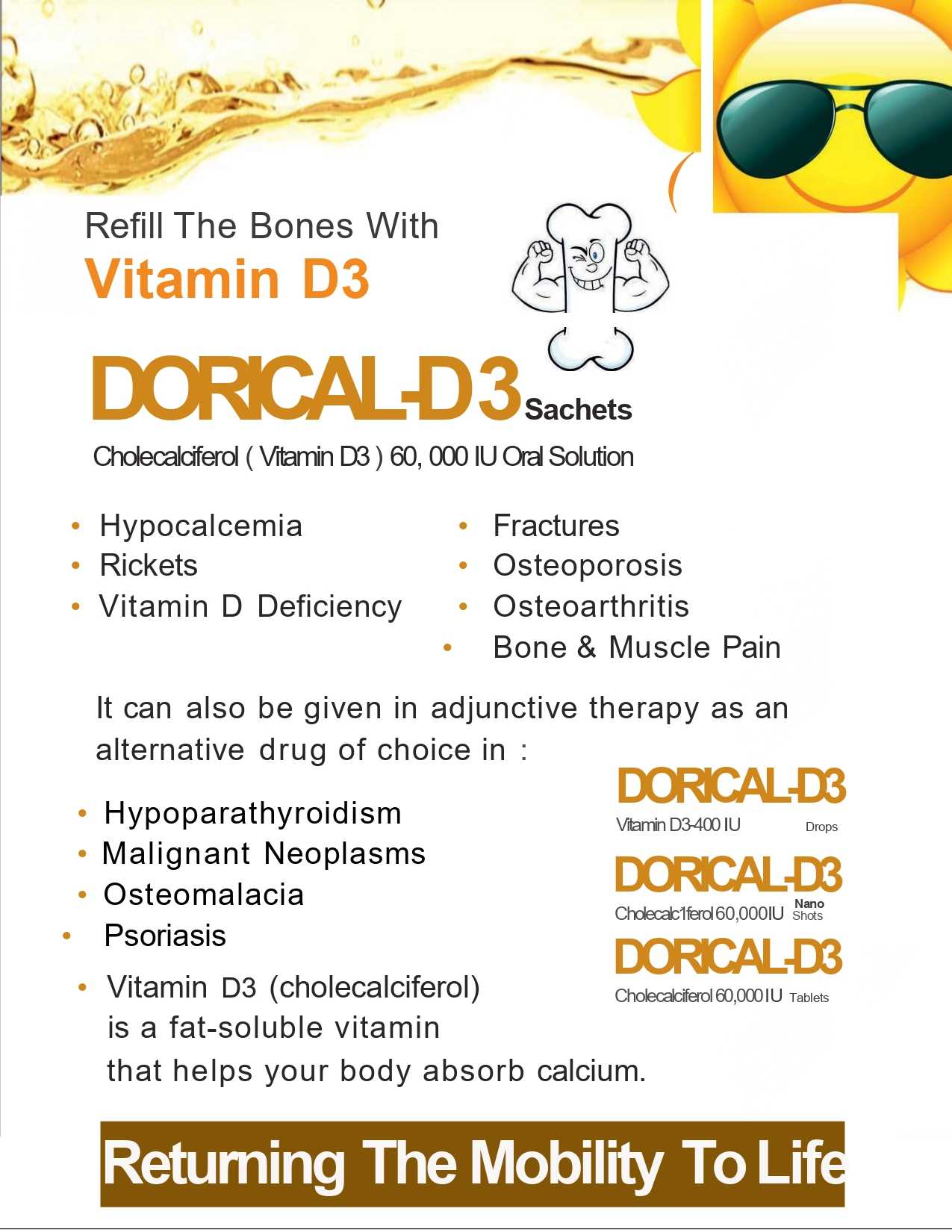 DORICAL-D3 NANO SHOTS